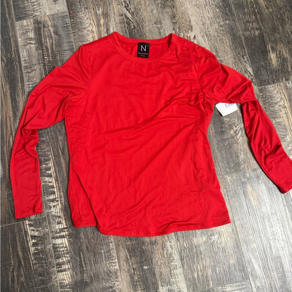 NWT NAKED WARDROBE RED TOP